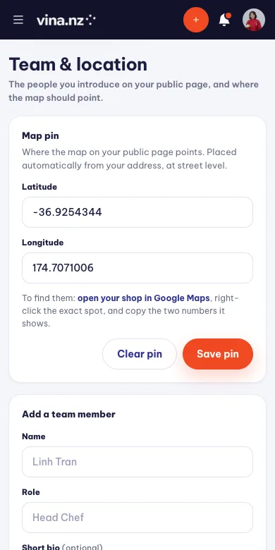Keep your page accurate — Mobile